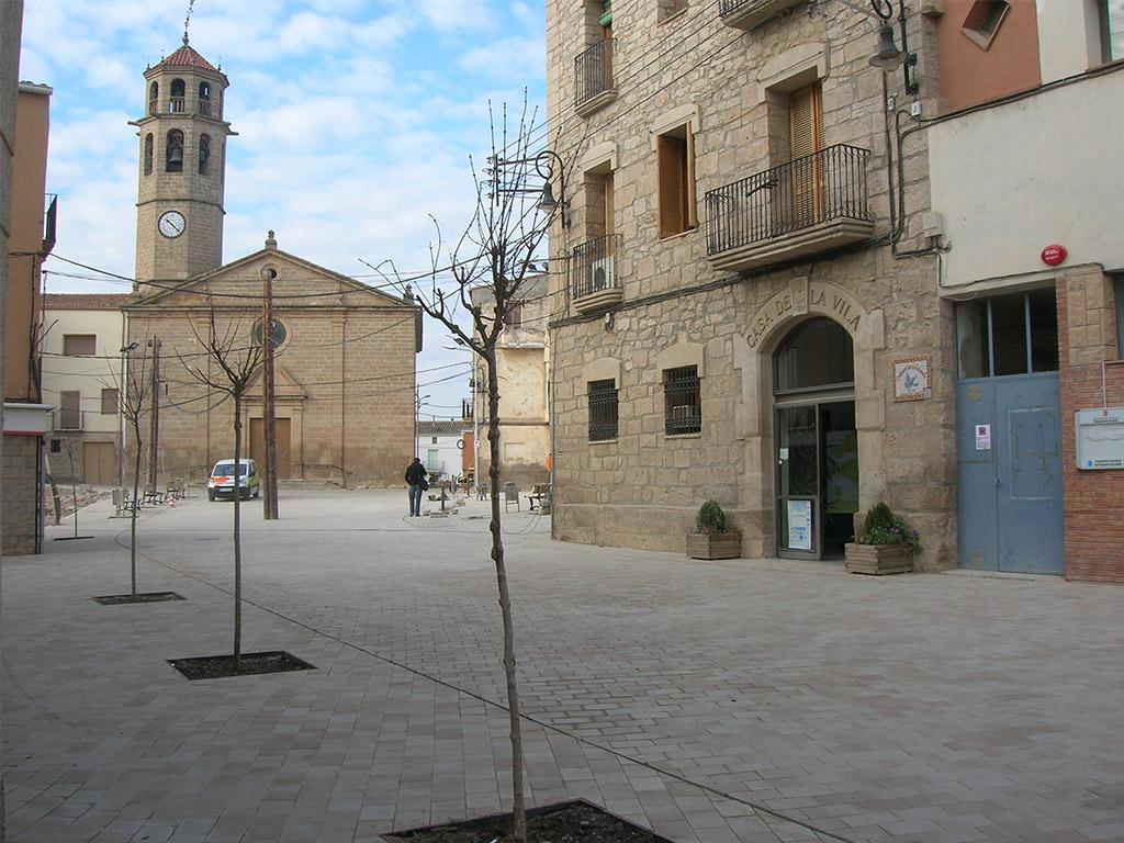 Reforma Plaça Major Puigverd de Lleida