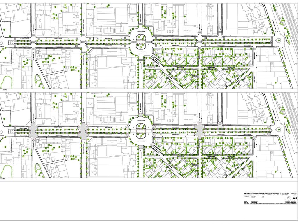Millora accessibilitat Av. Estació Balaguer 